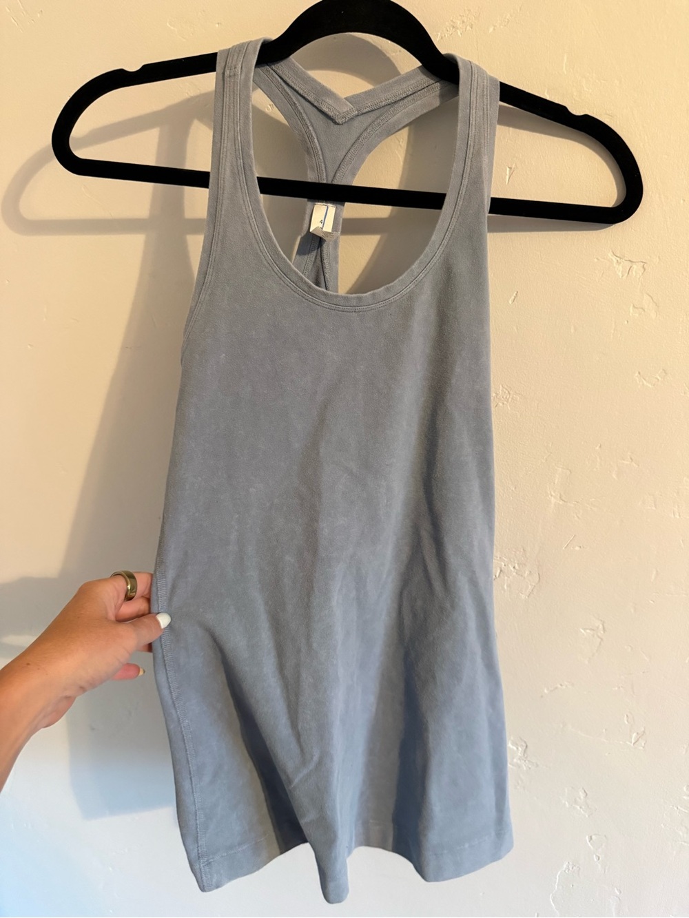 Lululemon sz 4 Women's Racerback Tank Top in Light blue